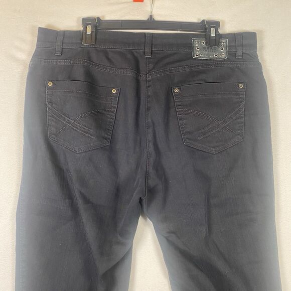 Brax Power Denim Jeans Sara 34x34 Dark Navy Made in Morocco Cotton Stretch - Picture 11 of 15